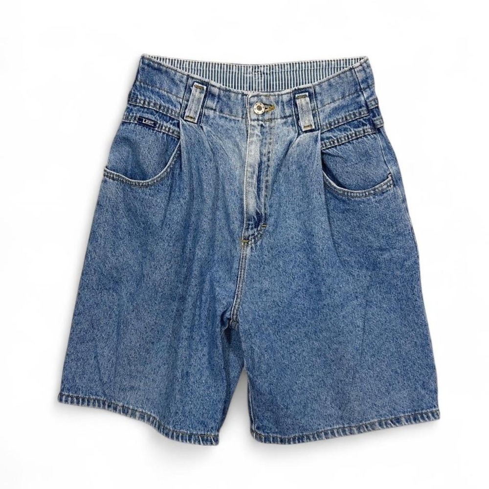 Lee High-Waist Light Blue Denim Shorts